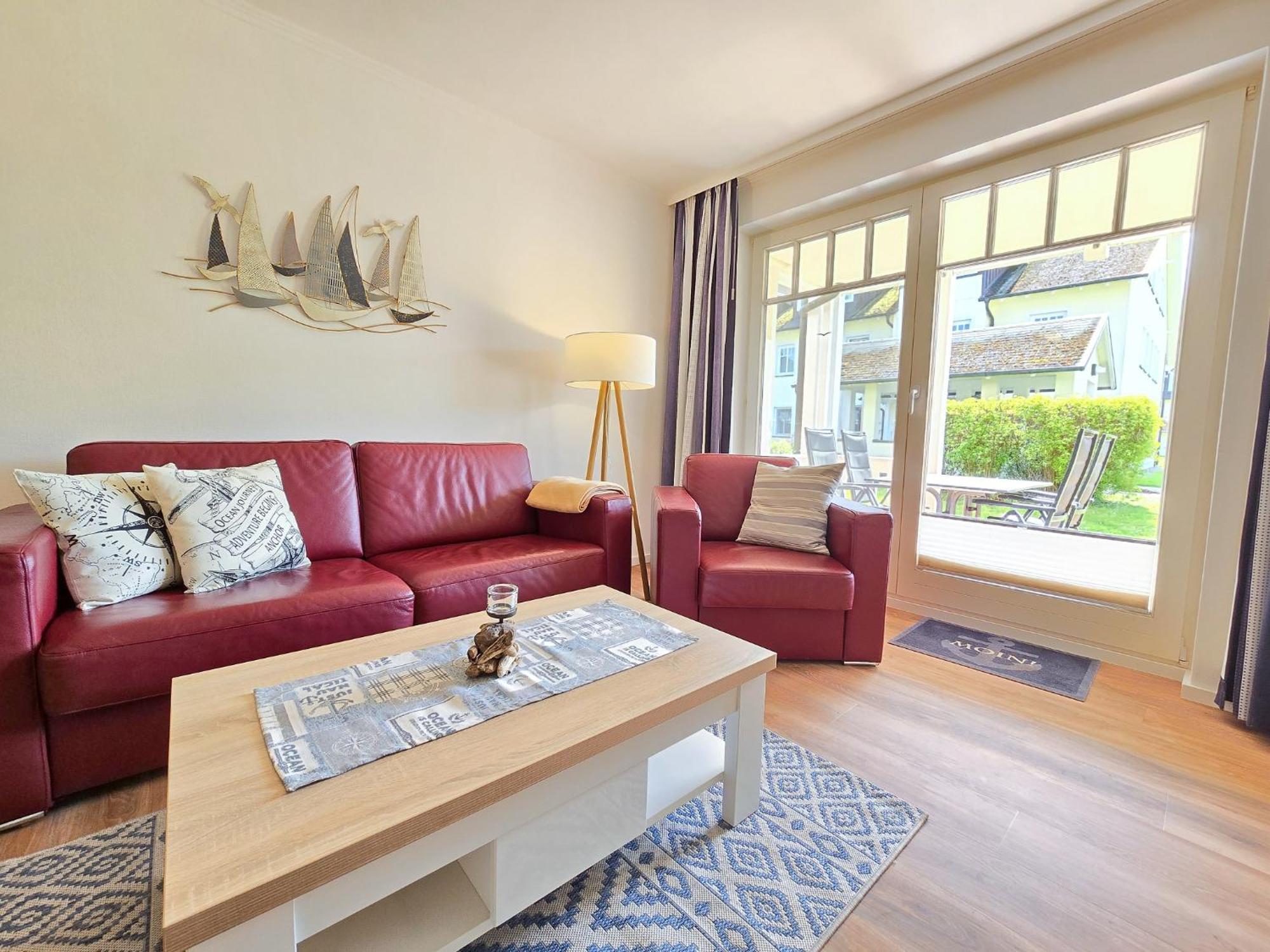 Duenenpark Binz - Komfortplus Ferienwohnung Mit 1 Schlafzimmer Und Terrasse Im Erdgeschoss 212 Eksteriør billede